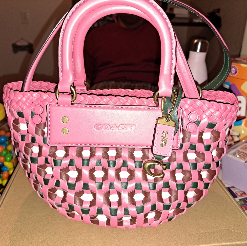 Coach 1941 Woven Tote 16